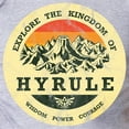 thumbnail image 3 of The Legend Of Zelda T-Shirt Men's Explore The Kingdom Adult Short Sleeve Tee, 3 of 5