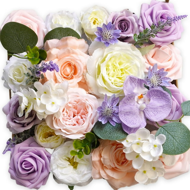 Wweixi Whimsical Blooms Low Maintenance Artificial Flower Collection Realistic 23new style LH013 1Set
