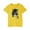 Yellow, variant on Riecok Summer Shirts for Girls Boy Crewneck Short Sleeve Comfortable Shirt Kids Clothes Toddler Kids Girls 2025 Casual Loose Shirts Black 3 T