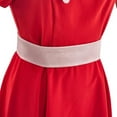 thumbnail image 6 of Little Orphan Annie Red Dress Musical theater Annie Peter Pan Collar Dress for Adult Outfit Dress, 6 of 7