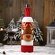 thumbnail image 3 of Matsuzay Funda para botella de vino, ropa tejida de Navidad de Año Nuevo, accesorios universales de banda de champán para cerveza roja y blanca, Kits de decoración para fiestas Alce Matsuzay HA070243-03B, 3 of 6