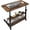 Modern Brownish, variant on Adjustable Height Mobile Computer Desk for Small Space Rolling Writing with Wheels Corner Home Office Study Portable Desks Standing Desk Rolling Desk Mobile Laptop Table Size 31.5X15.7 Inch Brownish