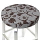 thumbnail image 3 of Balery Brown Moose with Pinecones Fundas de asiento para taburete de bar redondo de tela de terciopelo ajustables que protegen de arañazos y manchas para sillas de 14 a 17 pulgadas.-12 inch, 3 of 7