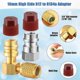 thumbnail image 3 of 90° Quick Coupler Valve Adapter Kit for AC Fitting Conversion, R12 to R134A Retrofit Solution, 3 of 5