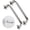 polished chrome, variant on 2 Pack 24 Inch Anti Slip Shower Grab Bar Handle, ZUEXT White Stainless Steel Bathroom Grab Bar, Knurled Bathroom Balance Bar,Safety Hand Rail Support,Handicap Elderly Injury Senior Assist Bath Handle