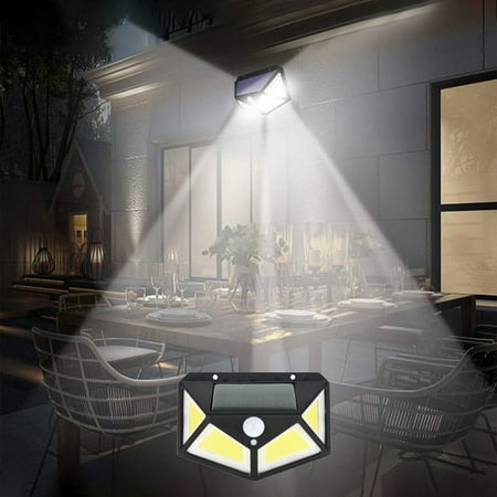 

Zedker Garden Lights Solar Outdoor Waterproof Solar Motion Sensor Light Outdoor 3 Modes with Remote Control Outdoor Lights Solar Powered for Fence Yard Garden Patio Front Door