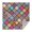 Multicolor Ethnic Mandala-1, variant on Multicolor Ethnic Mandala Pattern Square Tablecloth,Waterproof Square Table Cover,Wipeable Spillproof Washable Table Cover for Home Kitchen Party Decor 42"X42"(107x107cm)