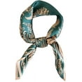thumbnail image 6 of 100% Mulberry Silk Scarfs for Women - Lightweight Square Satin Head Scarf - Small Silk Hair Scarf for Sleeping 21" x 21", 6 of 11