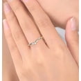 thumbnail image 2 of Jewelerix Moissanite Diamond Engagement Ring Plated Rose Gold 1 CT Old European Cut Gorgeous Forever one Her Birthday Gift, 2 of 3