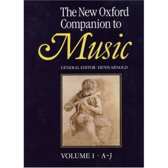 Pre-Owned The New Oxford Companion to Music (2 Vols) (Hardcover) 0193113163