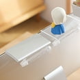 thumbnail image 2 of Computer Monitor Screen Top Holder Shelf Transparent 2Set 4.3x3.5x0.6in, 2 of 9