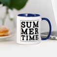 thumbnail image 3 of CafePress - Summertime - 11 oz Ceramic Mug - Novelty Coffee Tea Cup, 3 of 4