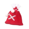 thumbnail image 2 of Fiudx Bolsas de Dulces Navideñas con Letras, Diseño de Punto Bordado, Decoración Navideña Personalizada, Adornos Versátiles para El Árbol, Porta Tarjetas de Regalo, Fáciles de Colgar, Decoración Fest, 2 of 5