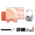 thumbnail image 1 of Restored 2021 Apple iMac with Apple M1 Chip with 8-core CPU (24-inch, 8GB RAM, 256GB SSD Storage) + Mouse Pad + Cable Ties + 1TB External SSD + Apple Airpods Max - Silver + More  (Refurbished), 1 of 4