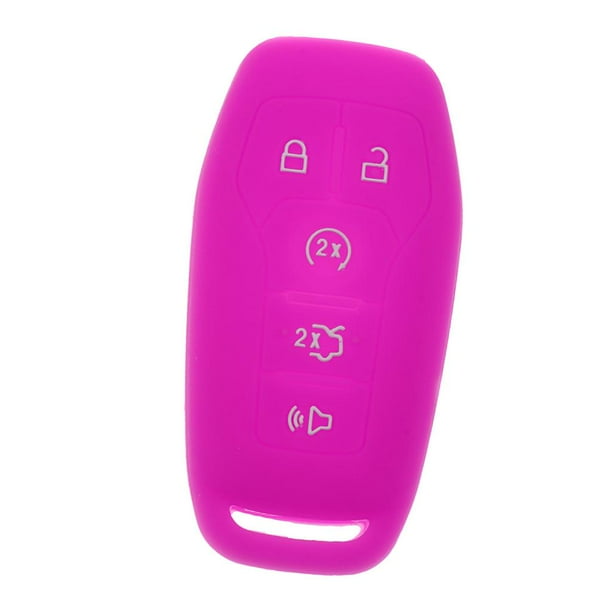 Keyless Entry Remote Key Case Fob Reemplazo para Ford Edge Explorer Purple púrpura Baoblaze Car Key Fob Case