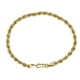 thumbnail image 1 of Pulsera Tejido Torsal Horoz Oro 10K 18cm W1107, 1 of 5
