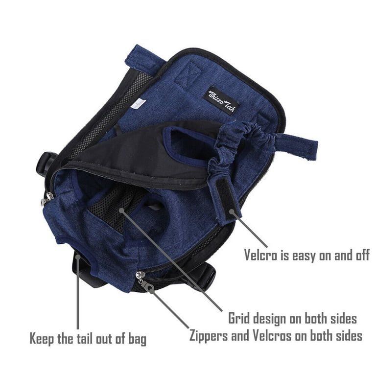 Whizzotech pet cheap carrier backpack