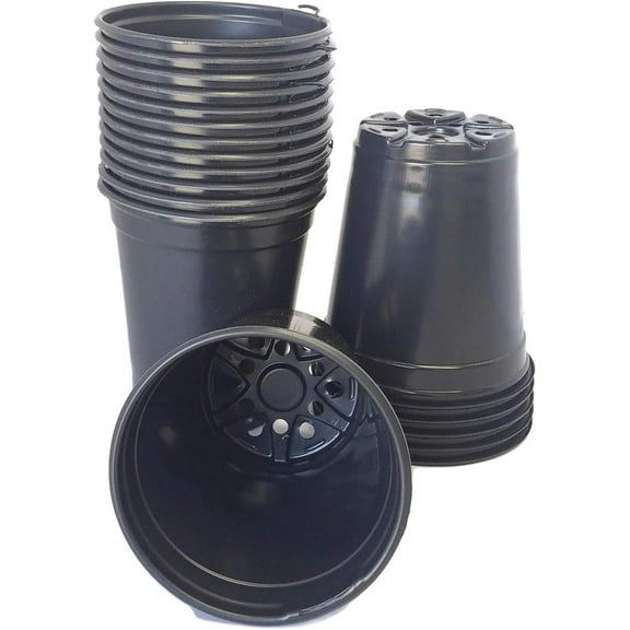 Quart Nursery Pots - 4.75" Diameter - Made by Landmark Plastics (250)