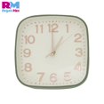 thumbnail image 3 of Reloj de Pared Cuadrado 21 cm Vintage Colores Pastel Silencioso verde YC038467, 3 of 6