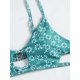 thumbnail image 4 of Bikini ZAFUL, sexy, tanga con estampado floral, para mujer, color verde, 4 of 7