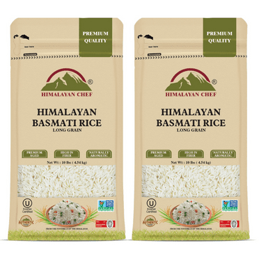 SALT 84 Basmati Rice, Long Grain Rice Fluffy Quick Cooking Aromatic - 10 lbs.