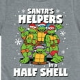 thumbnail image 3 of Teenage Muntant Ninja Turtles - Santas Helpers In A Half Shell - Toddler And Youth Short Sleeve Graphic T-Shirt, 3 of 5