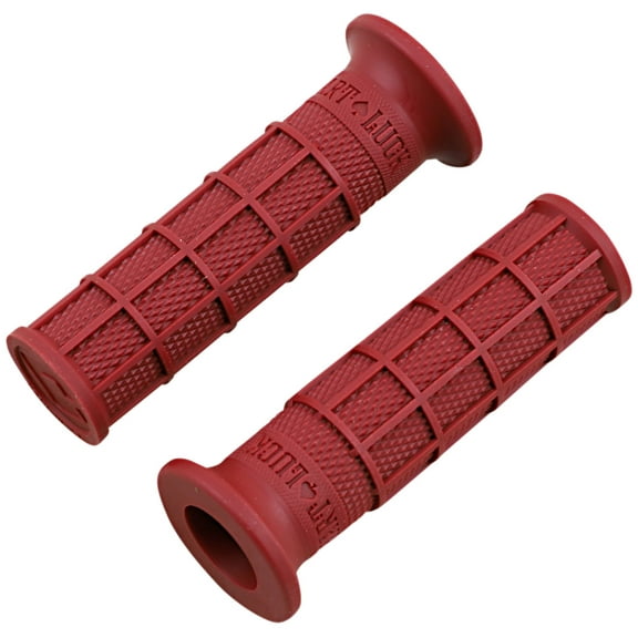 ODI Hart-Luck Signature Full Waffle Red Handlebar Grips (V02FWDR)