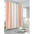 thumbnail image 3 of Fsddascl LightSalmon Ombre Shower Curtain Set - Standard 72" x 72" Washable Bathtub Curtain with 12 Hooks, Modern Gradient Abstract Art Waterproof Fabric Stall Shower Curtains for Bathroom/Bathtub, 3 of 6