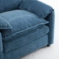 thumbnail image 5 of 38" Chenille Lounge: Cozy Reading Armchair, 5 of 5