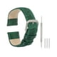 thumbnail image 1 of Correas de reloj de cuero Uxcell para hombres y mujeres, correa de reloj de liberación rápida de 20 mm con patrón de cocodrilo, correa de cuero plana delgada y elegante con herramientas, verde, 1 of 7