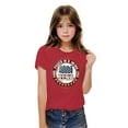thumbnail image 2 of Ugoldhm Boys' Patriotic Independence Day Tees Red, White & Blue Crew Neck Shirts Cotton Summer Outfits Size 3-10Y, 2 of 6