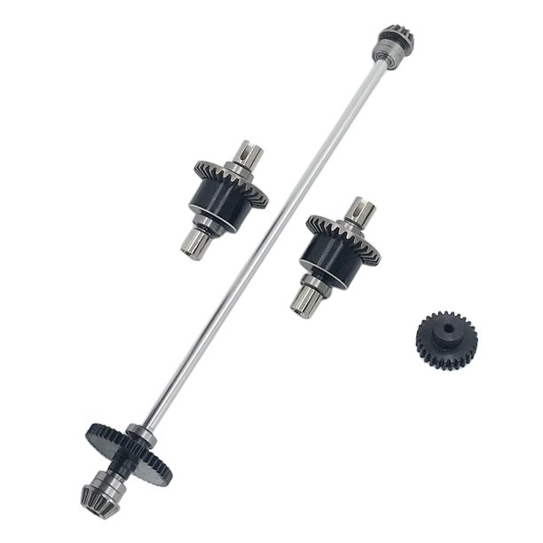Eje de transmisión de Piezas de actualización Zulema metal para WLtoys 124018 124019