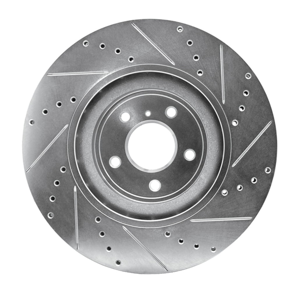 KarParts360 For Nissan Z 2023 2024 2025 Brake Rotor Front, Driver Side | Cast Iron | Silver Finish | 32 Millimeters/1.26 Inches Nominal Thickness | 355 Millimeters/13.98 Inches Outside Diameter