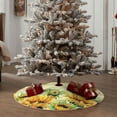 thumbnail image 6 of Kll Sunflowers Christmas Tree Skirt 48",Party Decorations Farmhouse For Christmas Decorations Holiday Party, 6 of 8