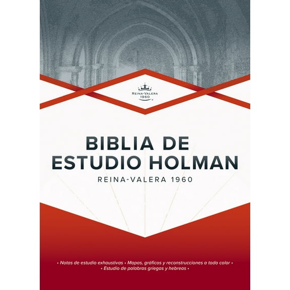 Rvr 1960 Biblia de Estudio Holman, Tapa Dura, (Hardcover)