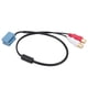 thumbnail image 1 of Adaptador de audio para automóvil, cable auxiliar para automóvil Cable de audio auxiliar de 8 pines Adaptador auxiliar compacto y liviano, 1 of 8