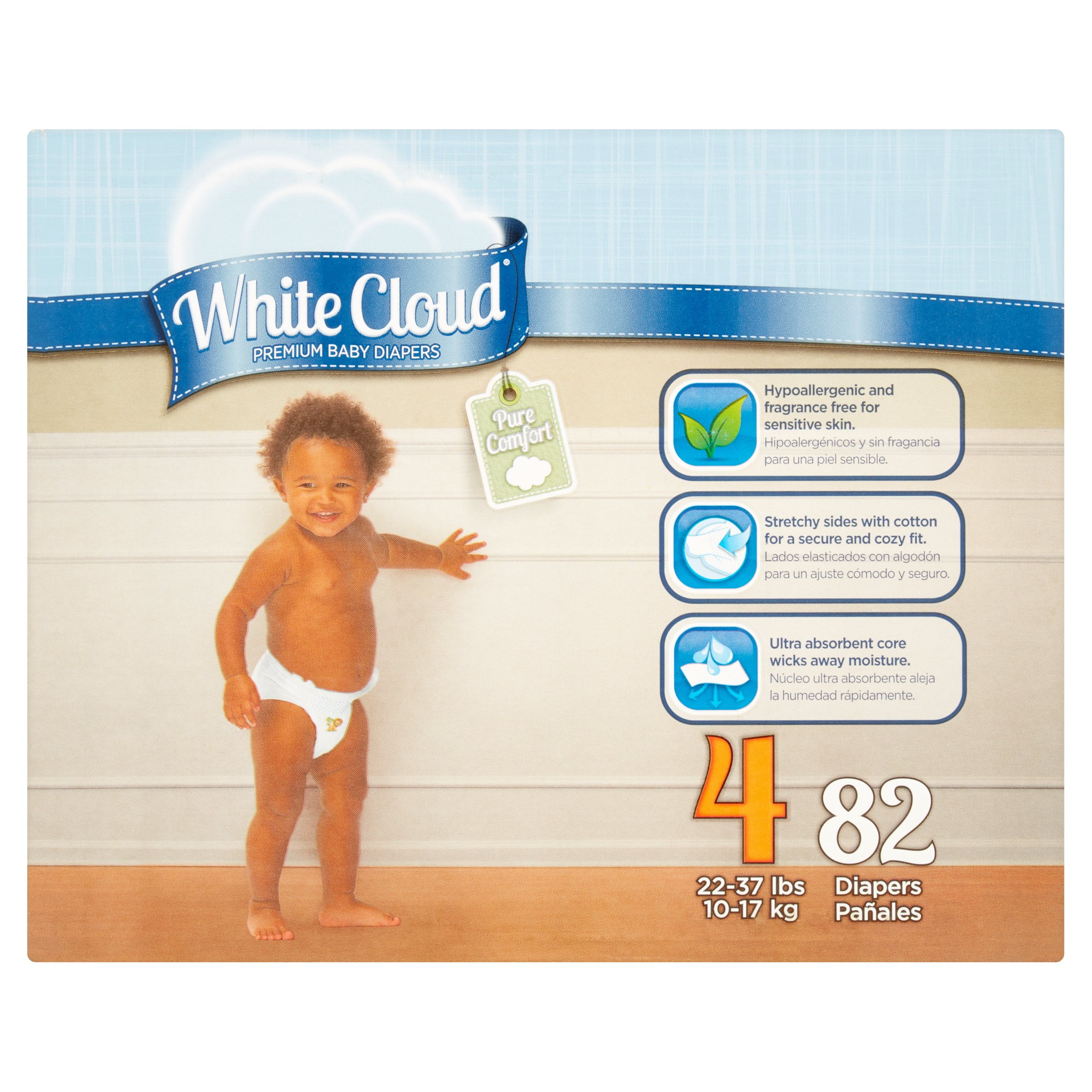 white cloud diapers