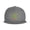 Gray, variant on Flat Bill Visor Classic Snapback Hat Mardi Jester Adjustable Baseball Cap for Men Women Pink