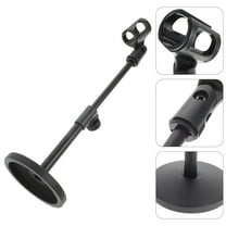 ULTNICE adjustable mic stand Mic Stand Metal Black for Studio Recording 1Set