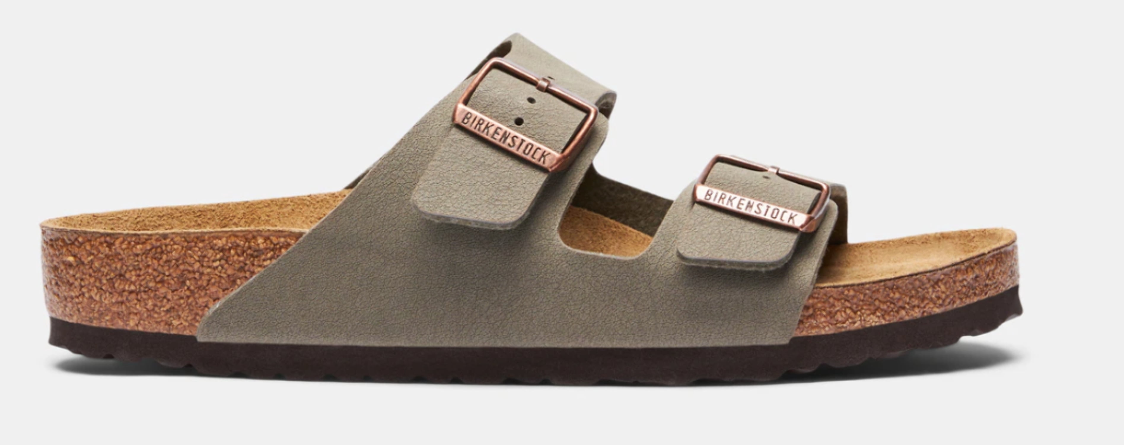 Birkenstock Women's Stone Arizona Birkibuc 45 B(M) EU