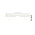 thumbnail image 3 of Bathroom Sink Shelf Over Faucet, Faucet Storage Shelf, No-Drill Kitchen Sink Sponge Holder & Drain Rack,Kitchen Bathroom Countertop Organizer Faucet Mount, 3 of 5