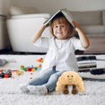 thumbnail image 4 of Croissant Plush, Creative Soft Smiling Food Plush, Soft Simulation Smiley Croissant Toy, Party Decorations Bread Pillow, 4 of 4