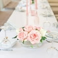 thumbnail image 6 of Transparent Acrylic Flower Vase ，Circular Leak-Proof Clear Acrylic Low Vase- Low-Profile Cylinder Floral Centerpiece for Table，Decor Wedding Centerpieces for Tables, 6 of 6