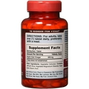 Puritans Pride Apple Cider Vinegar 600 mg Tablets, 200 Count
