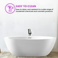 thumbnail image 4 of Vanity Art 55" X 32" Acrylic Freestanding Bathtub, 4 of 7