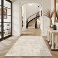 thumbnail image 3 of Alfombra lavable Art&Tuft, 122 x 183 cm, antideslizante, color beige, 3 of 9