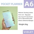 thumbnail image 1 of PEONAVET A Notebook A6 Mini Notebook Organizer Planner Daily Planner Notebook Travel Diary, 1 of 3
