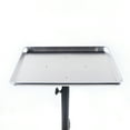 thumbnail image 2 of Salon Rolling Tray, Adjustable Salon Tray on Wheels, Aluminum Instrument Tray with Wheels for Hairstylist, Nail Tech (Silver), 2 of 8