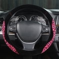 thumbnail image 6 of Leopard Print Steering Wheel Cover, 15 Inch Universal Fit for Most Vehicles, Soft, Durable Grip Cover for Women and Men, Protects Hands from Heat & Cold, 6 of 6