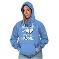 thumbnail image 3 of North Carolina You're Home Here Cute Unisex Plus Fleece Graphic Hoodie Brisco Brands 3X, 3 of 5